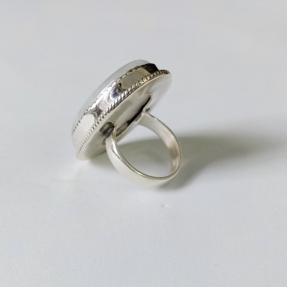Rainbow Moonstone Gemstone 925 Sterling Silver Ring All Size