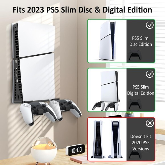 PS5 Slim Wall Mount