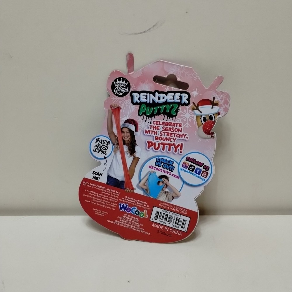 Reindeer Puttyz Cherry Scented, Red (II)