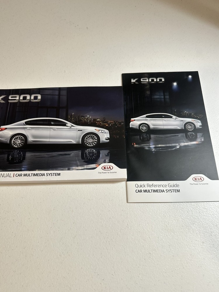 2009 Kia K900 Owner's Manual Set