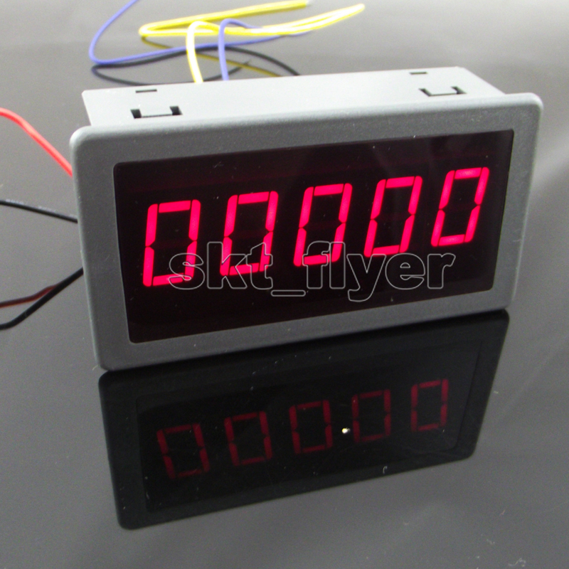 DC 5V 0.56" Red LED Digital Counter & Timer & Meter count Multi-function 79*43mm