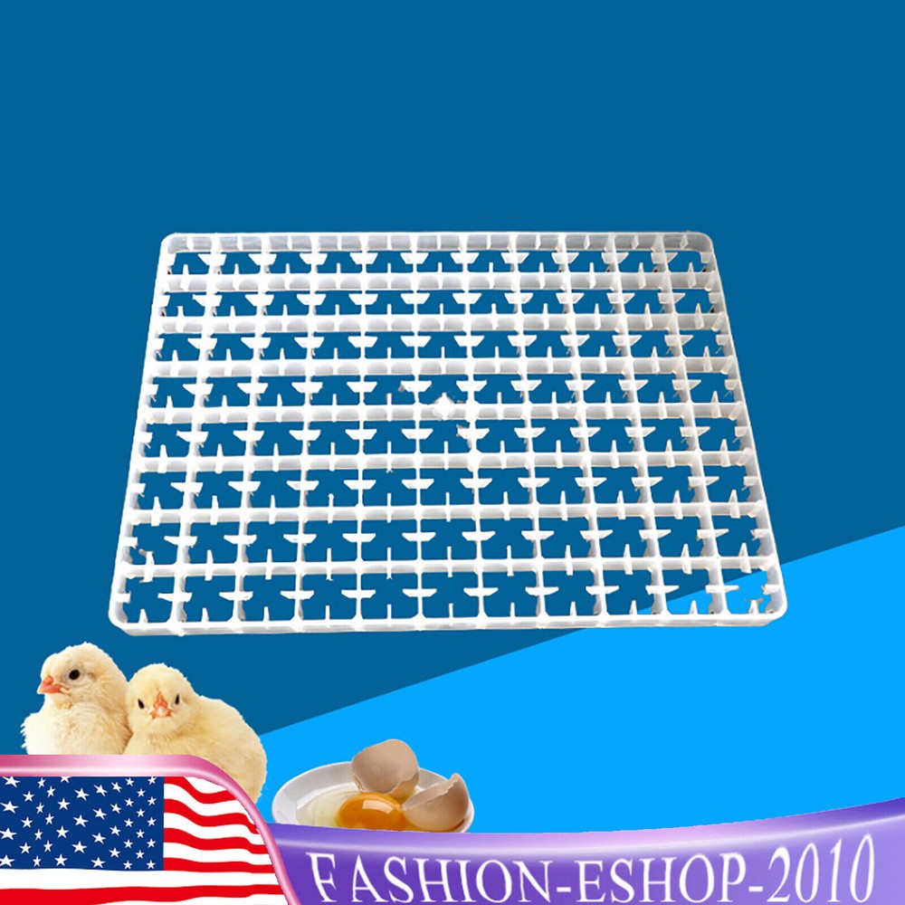 5x 88 Egg Incubator Tray For Poultry Incubator Hatcher Brooder Egg Storage Tray