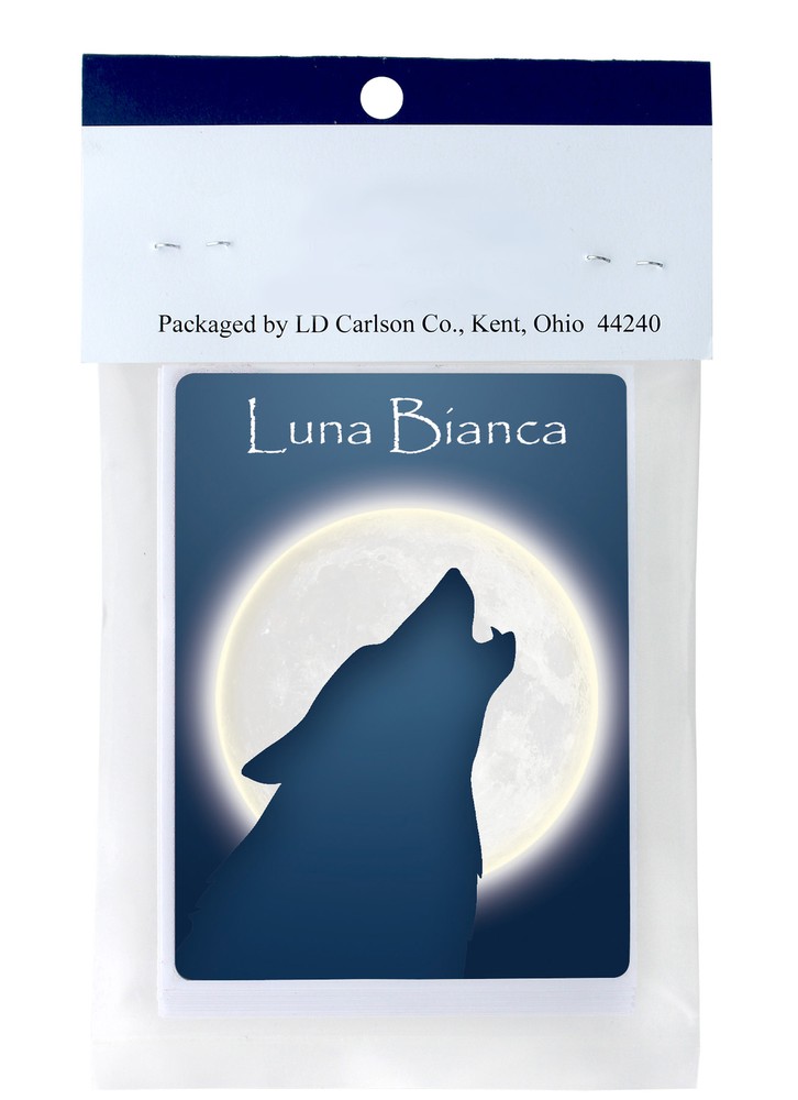 Luna Bianca Wine Labels 30/Pack Varietal Collection
