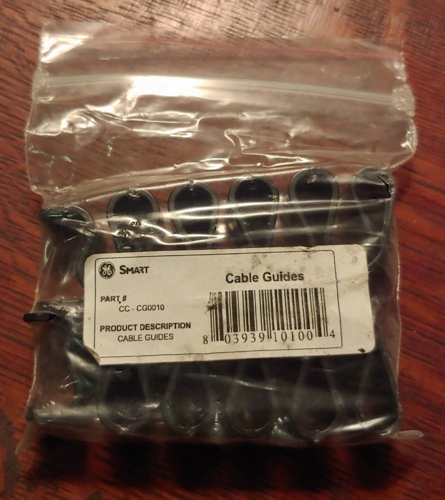3 Packs GE SECURITY CC-CG0010 CABLE GUIDES