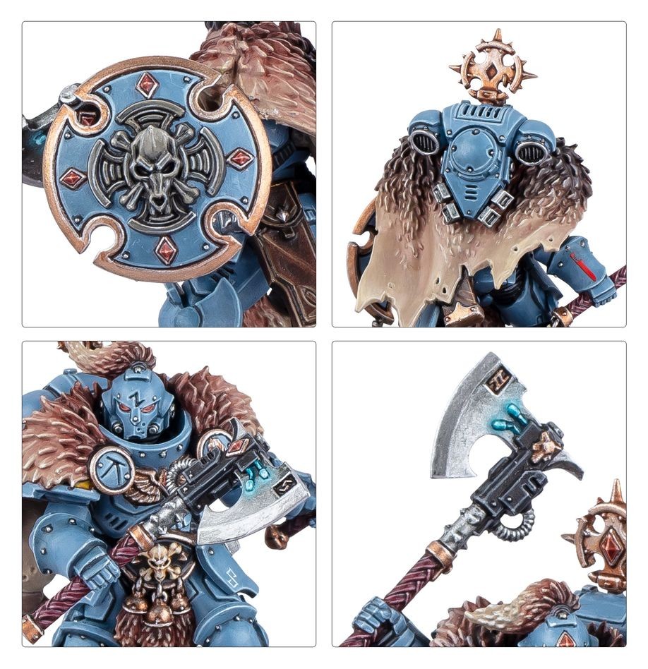 Warhammer: SPACE WOLVES: WOLF GUARD HEADTAKERS