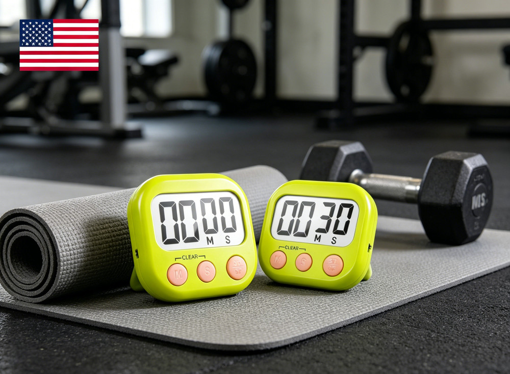 Multi-Function Countdown Timer Alarm Clock for Kitchen Baking & Student Study