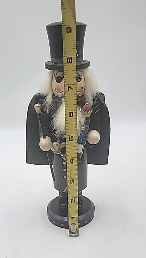 1998 Nutcracker Village Herr Drosselmeyer Nutcracker with Box