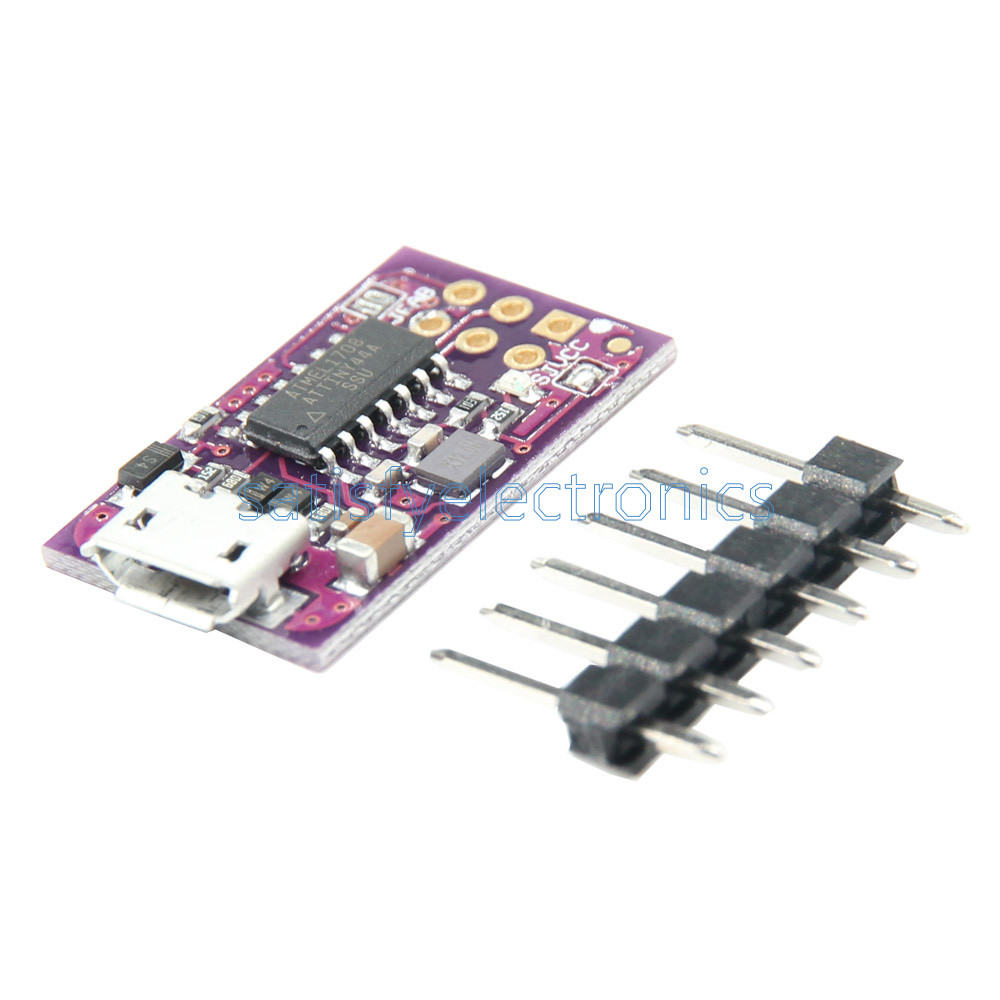 5V Micro USB Tiny AVR ISP ATtiny44 USBTinyISP Programmer For Arduino Bootloader