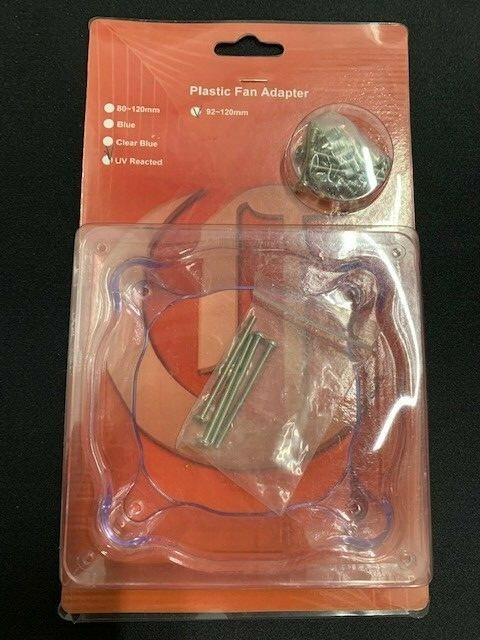 UV Reactive Fan Adapter 92~120mm