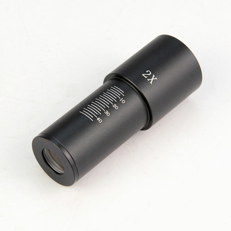 1PC 2X Microscope Barlow lens Magnifying Eyepiece for Biological Microscope