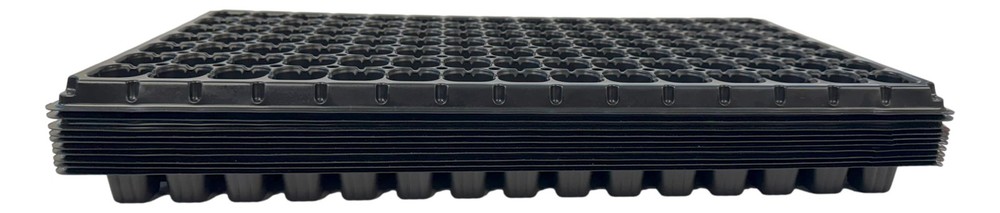 105 Cell Seedling Plastic Nursery Trays, 10 Pack, Thick Durable Germination P...