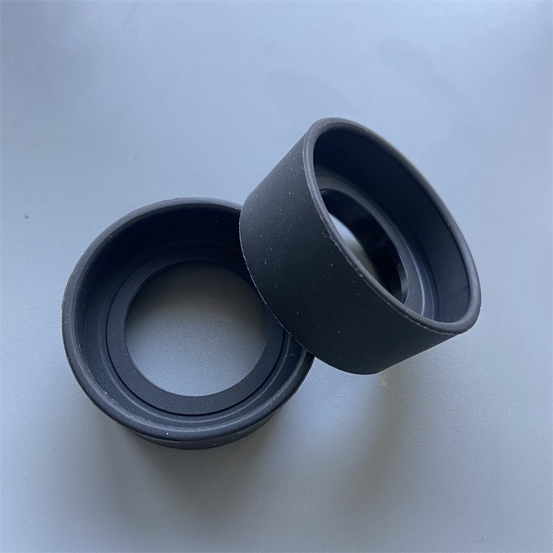 2PCS Foldable Microscope Telescope Eyepiece Eye Cups 34-37mm Rubber Eye Guards