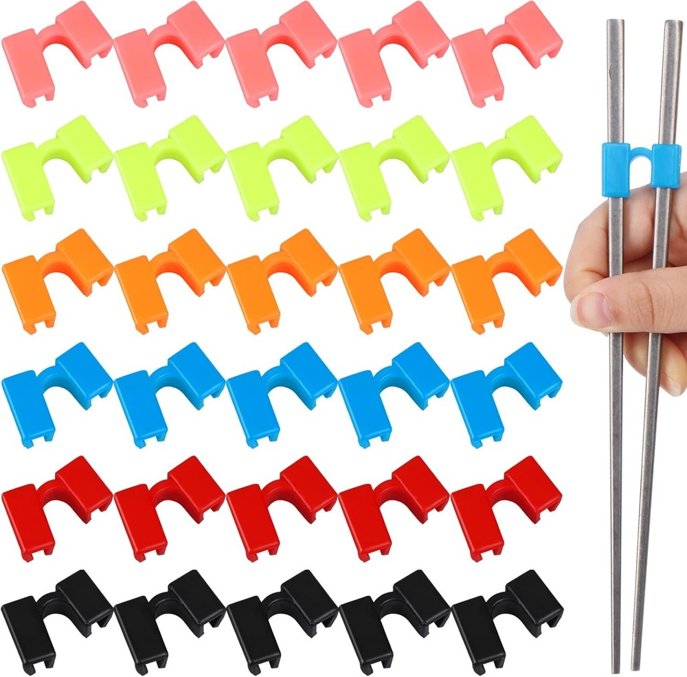 30 Pieces Chopsti Helper Training Kit Chopstis Cector Reble