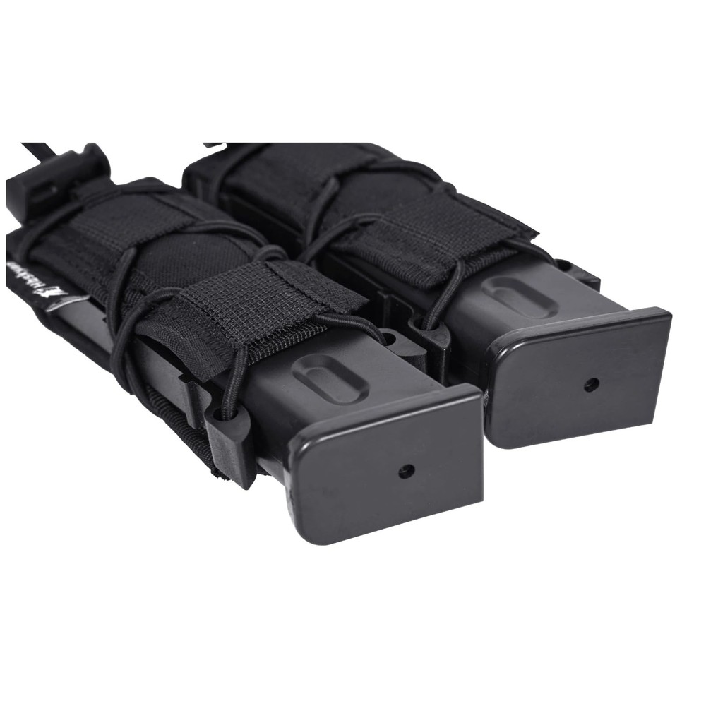Molle Tactical Universal Magazine 9mm Mag Pouch Single Double Stack for 9mm/.40