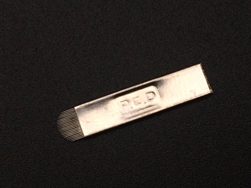 FLEXIBLE Eyebrow  Microblading Needles Permanent U shaped 19-Pin
