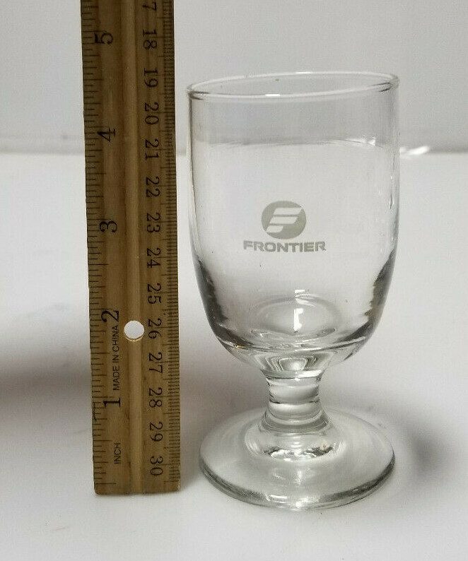 Vintage Airline Glass Frontier