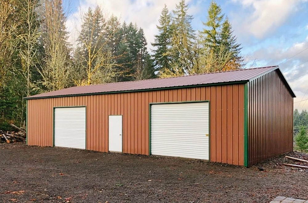 24' x 50' x 10' Garage Gold Tier Structures