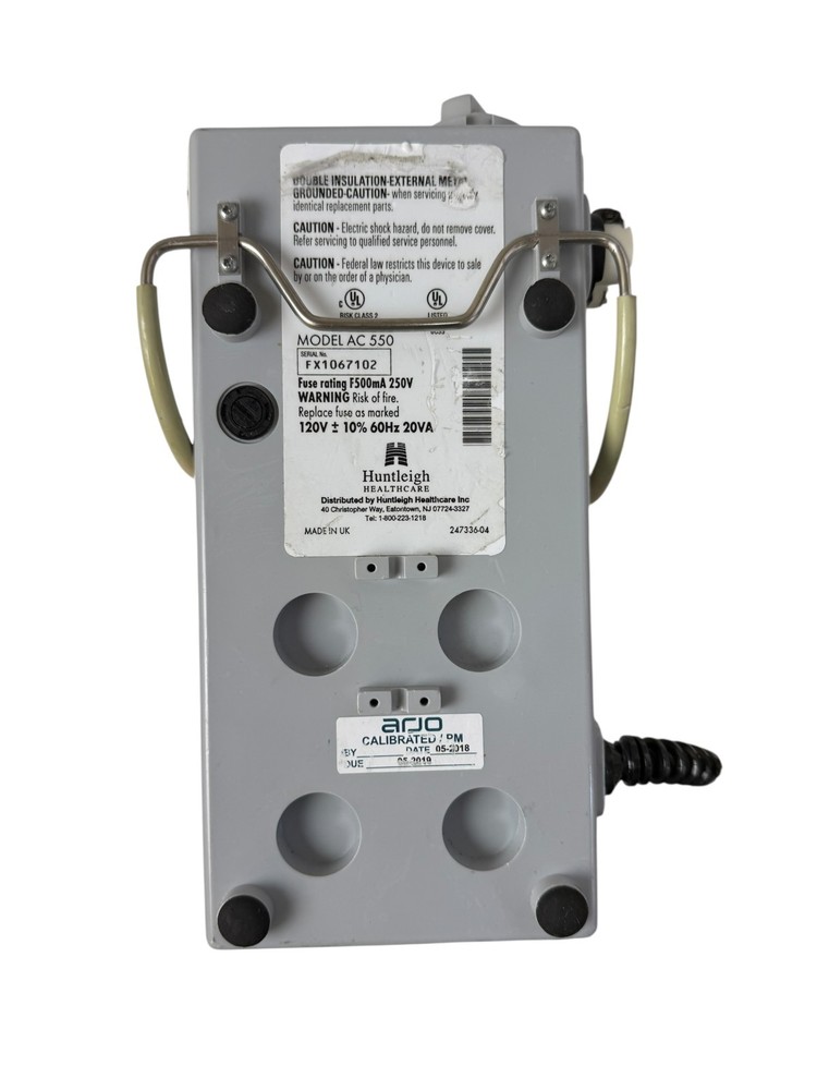 Flowtron Excel Arjo HuntLeigh MODEL: AC550