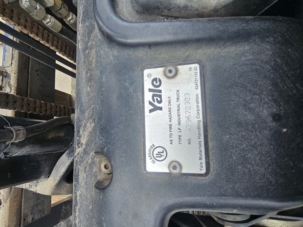 2017 Yale Glc120vx 12,000lb TWO STAGE