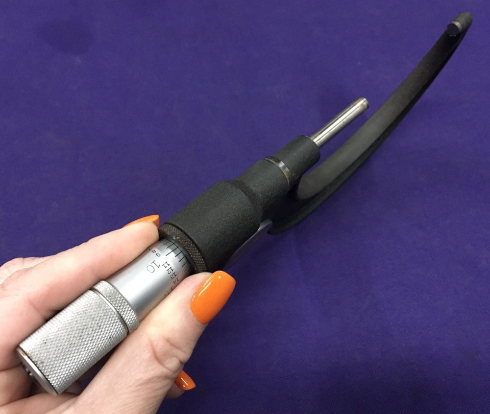 Starrett 733 3-4" Digital Electronic Outside Micrometer - Needs Battery