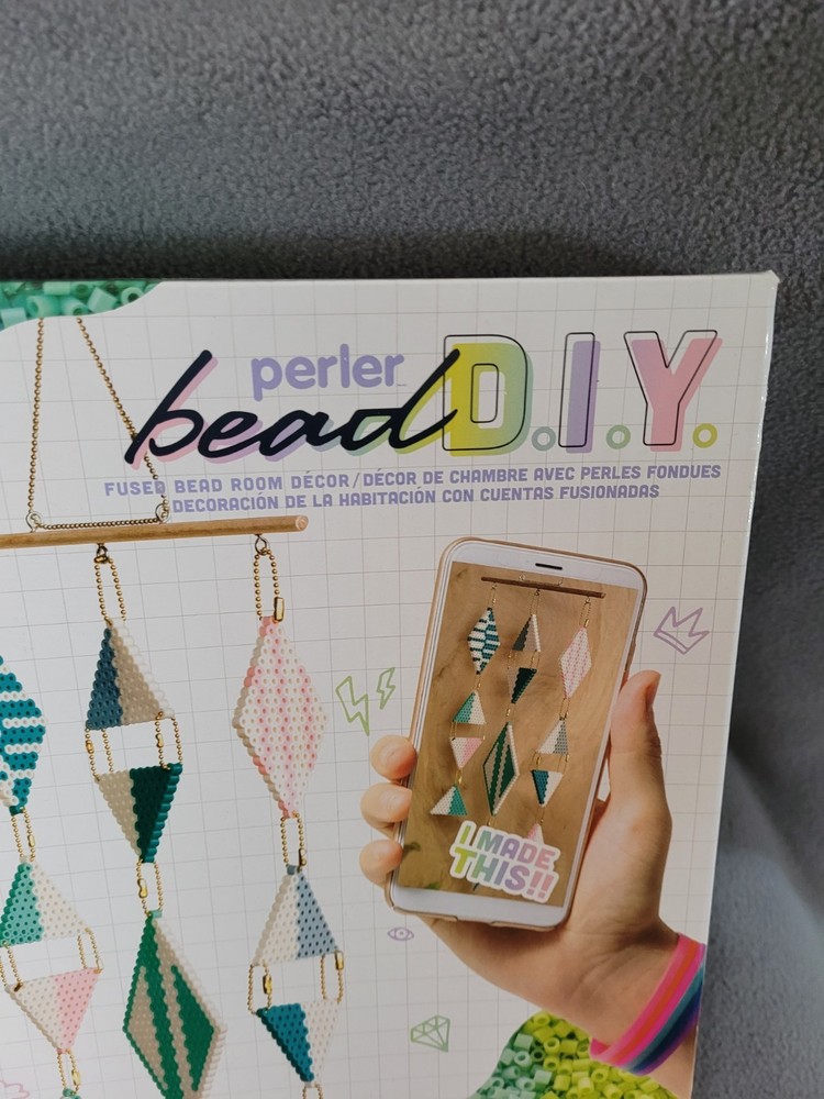 Perler Bead Hanging Décor DIY Kits: Craft Activity 8+ with Beads Patterns Tools