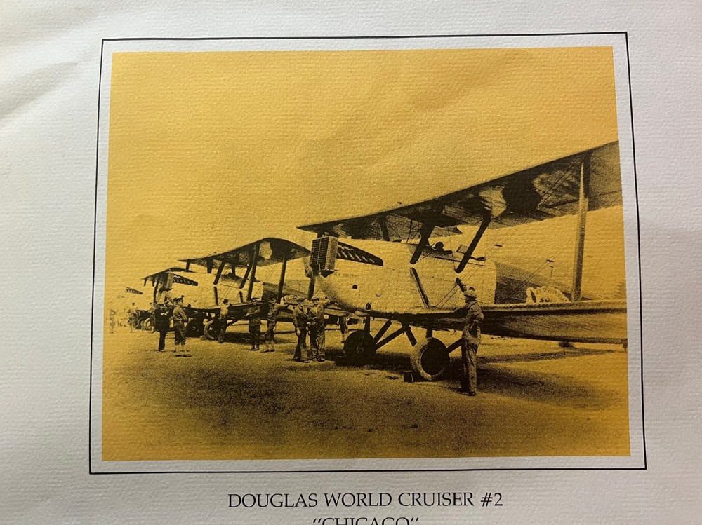 SMITHSONIAN DOUGLAS WORLD CRUISER ORIGINAL FABRIC