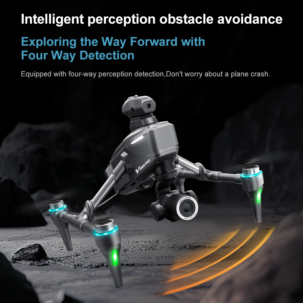 Obstacle Avoidance Optical Flow Camera Drone RC Quadcopter Toy Aircraft