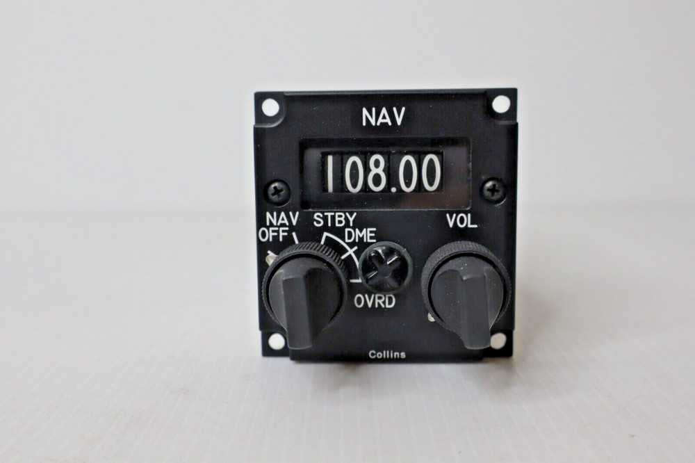 Collins 313N-4D Navigation Control Unit 522-3616-202 Repaired with FORM ONE Cert
