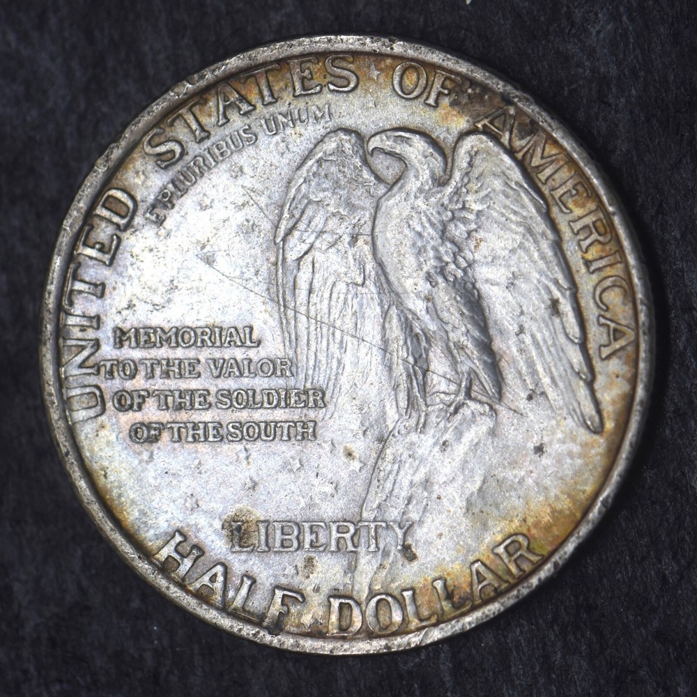 1925 "Toned" Stone Mountain Commemorative Half Dollar 50C - COINGIANTS-