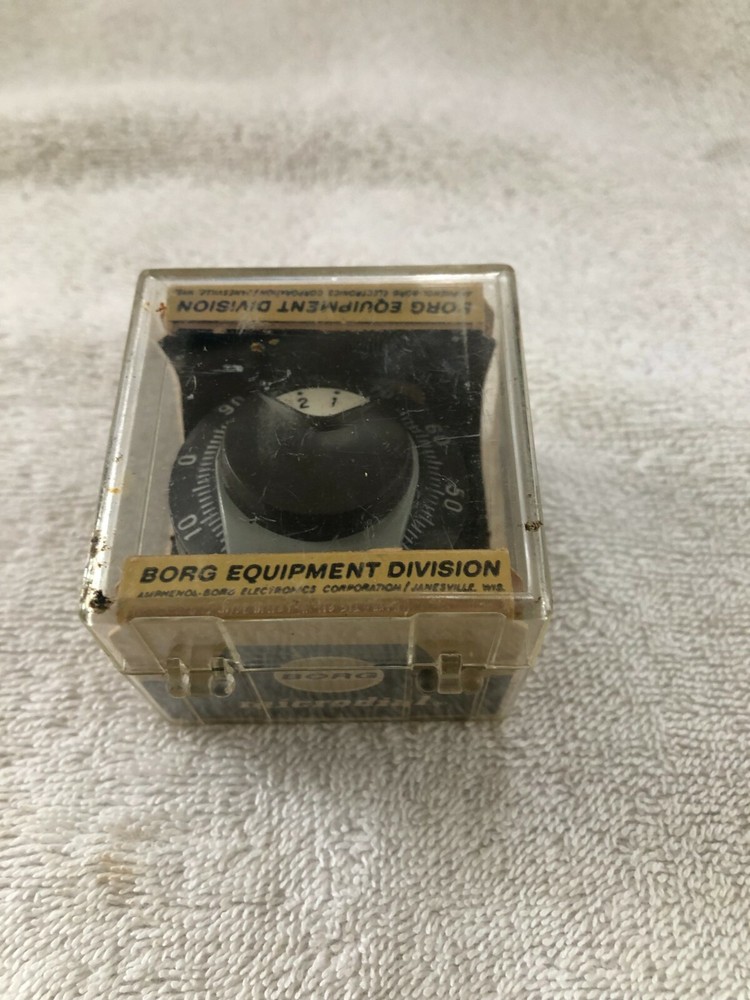 BORG - 1361 - Knob, counting dial. Microdial.