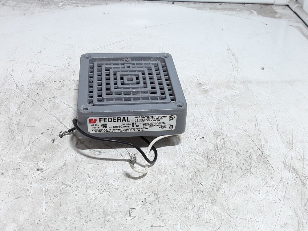 Federal Vibratone Horn Model 350