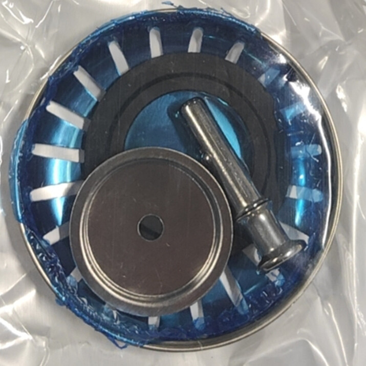 Premium Kitchen Sink Strainer Replacement Waste Plug Basin Drain Filter Steel