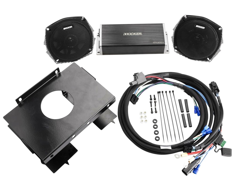 Kicker 50HDS962 Polypropylene woofer compatible with Harley-Davidson 1996-2013