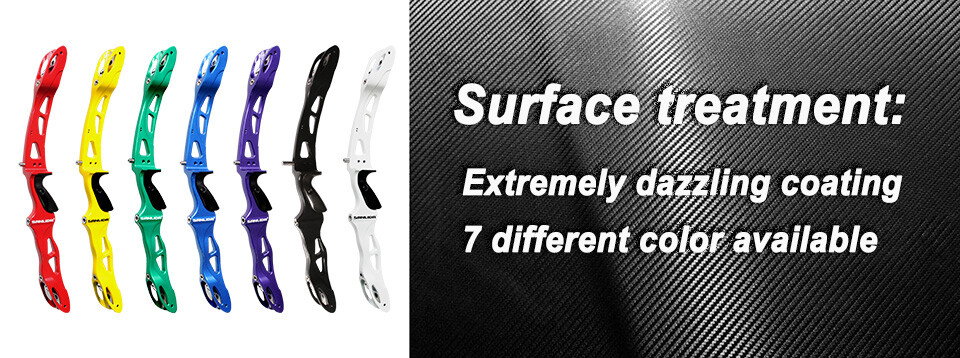 Sanlida X9 25 Inch Intermediate ILF Recurve Bow Riser, Target Bow Riser Archery