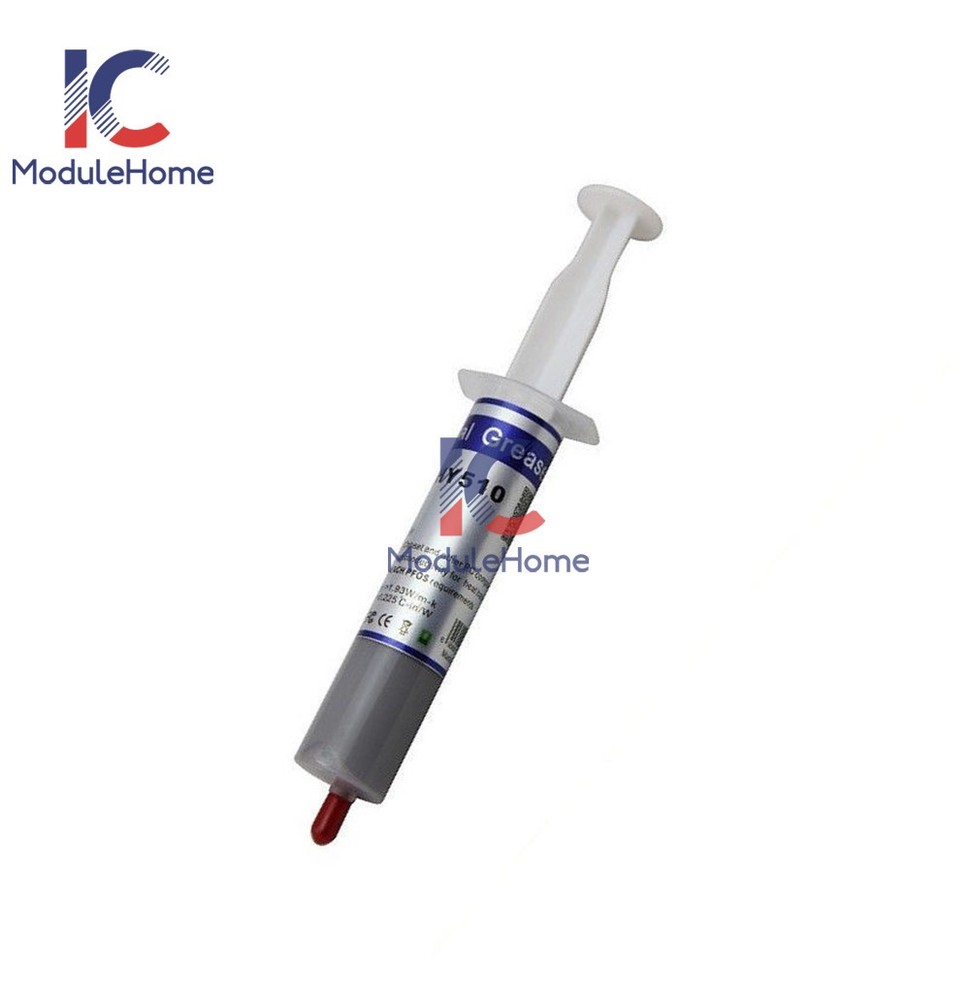 (10-pack) Grey Thermal Grease CPU Heatsink Compound Paste Syringe 10X