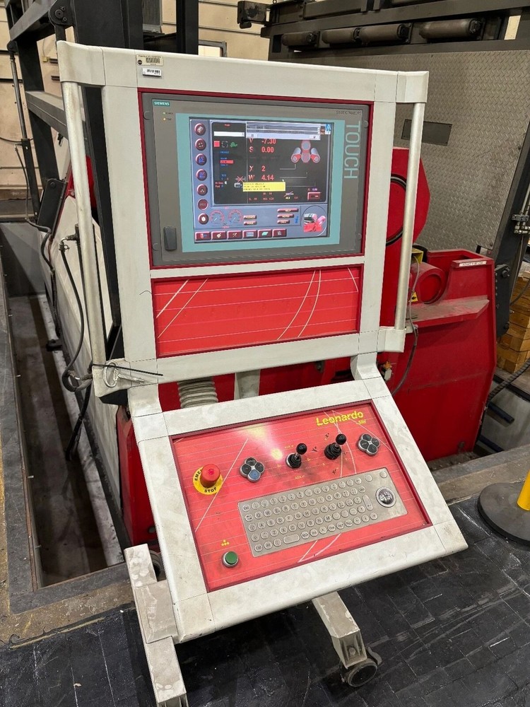 Davi MCB 3045 1.5" x 10' CNC Plate Roll w/ Leonardo Systems Controller