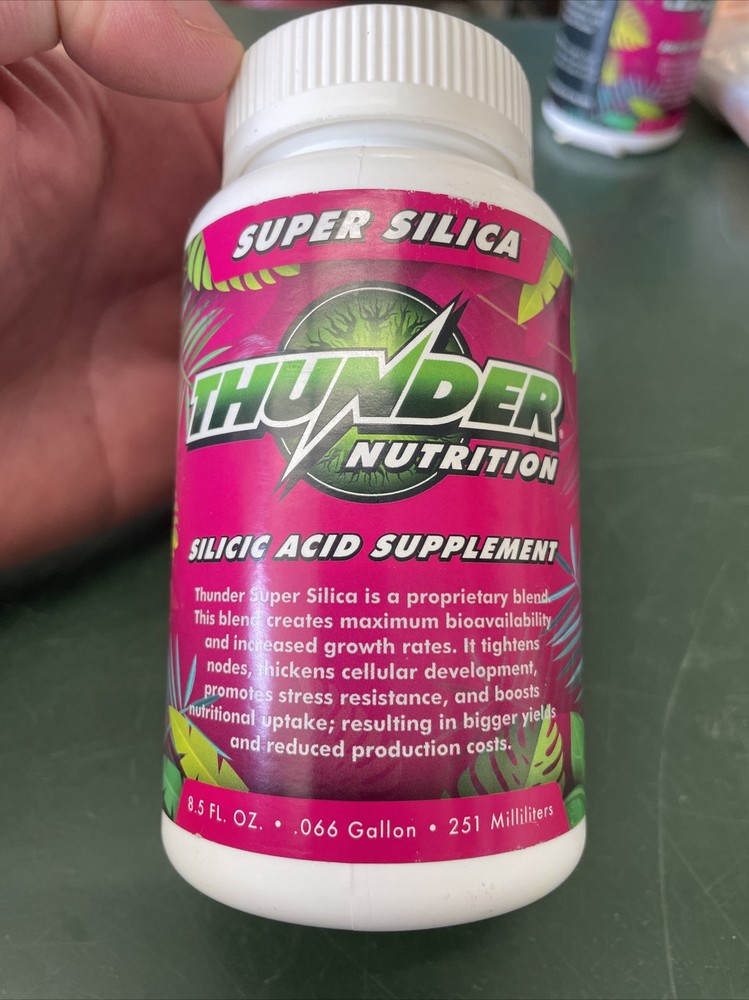 Thunder Nutrition Super Silica Silicic Acid 251ml 8.5 oz