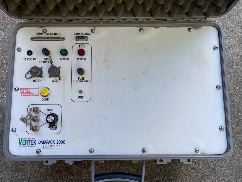 VERTEK Model Datapack 2000-CPT Data Acquisition Unit, Datapack 2000-CPT