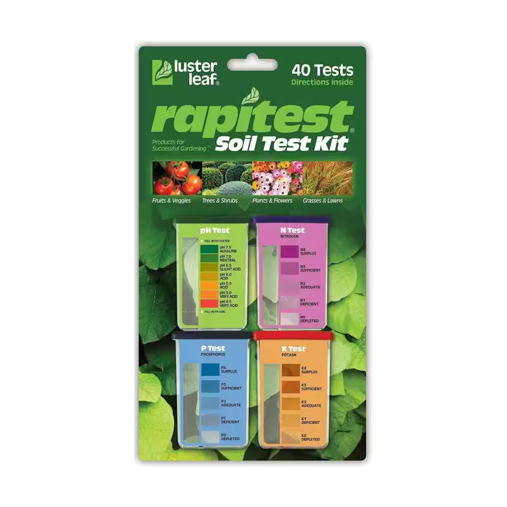 Rapitest Soil Test Kit (40 Tests)