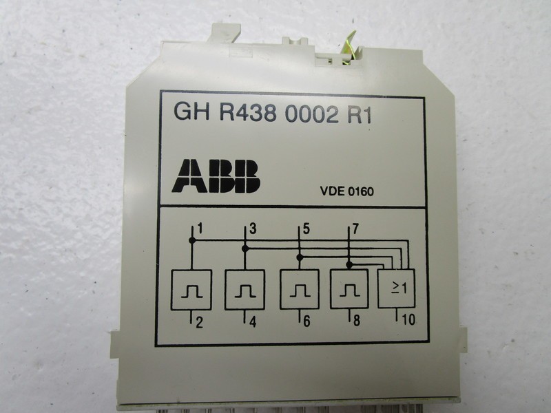 ABB GHR4380002R1 RELAY MODULE UNMP
