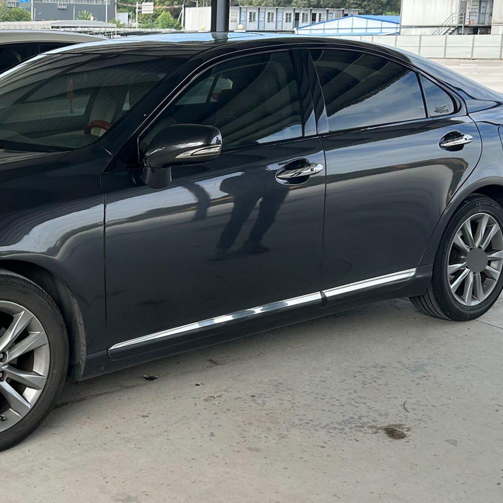 Glossy Black Chrome Delete Window Trims For Lexus ES 2006-2012
