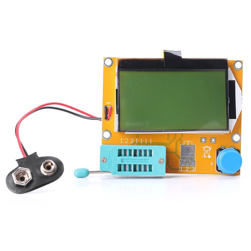 Mega328 Transistor Tester Diode Triode Capacitance ESR Meter MOS PNP/NPN M328 sd