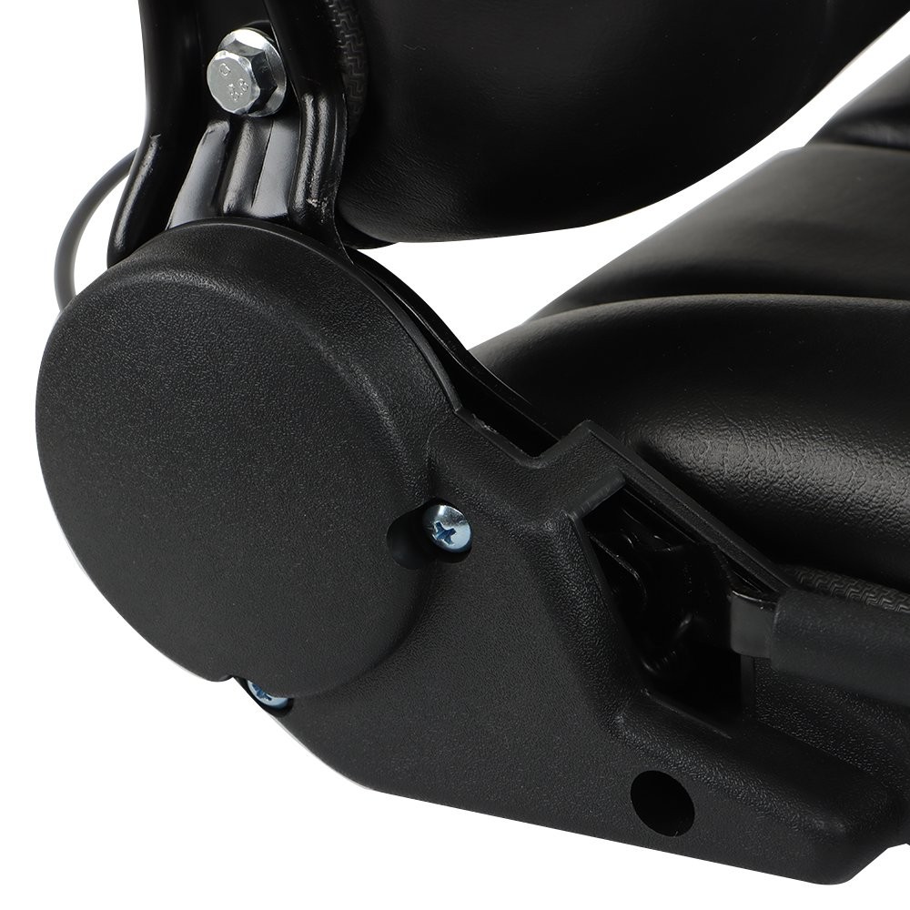 Universal Forklift Seat Fold Down Tractor Seat with Adjustable Angle Back Switch
