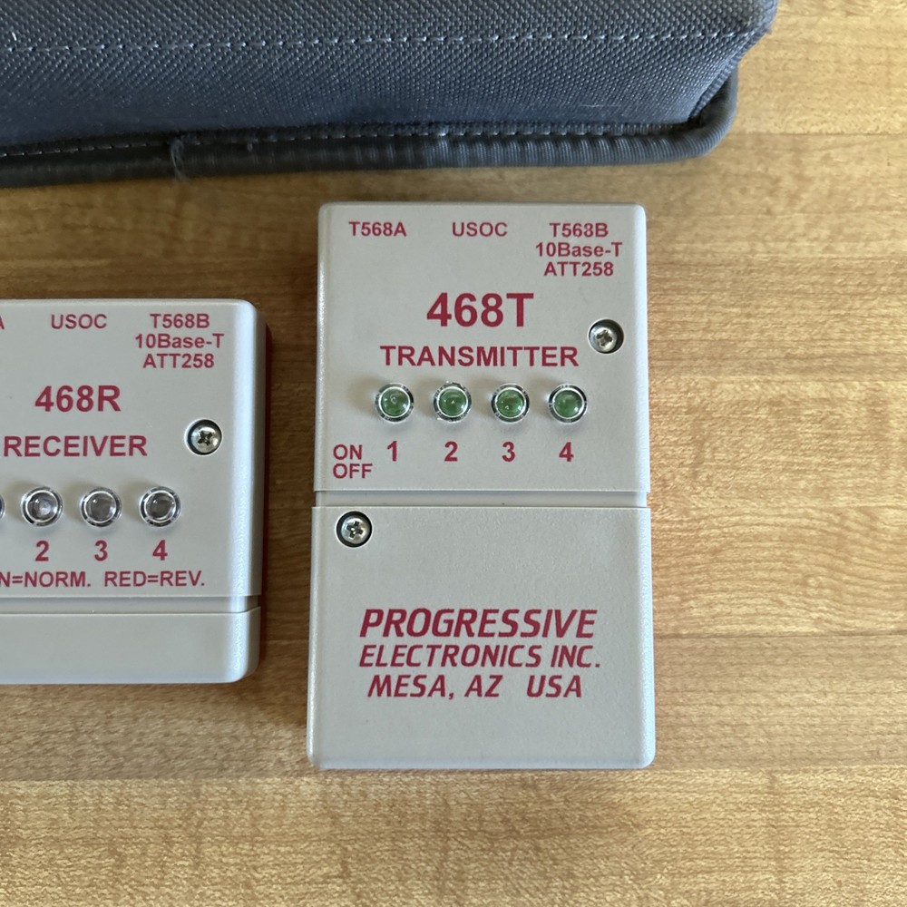 Progressive Model 468R Receiver & 468T Transmitter Tested