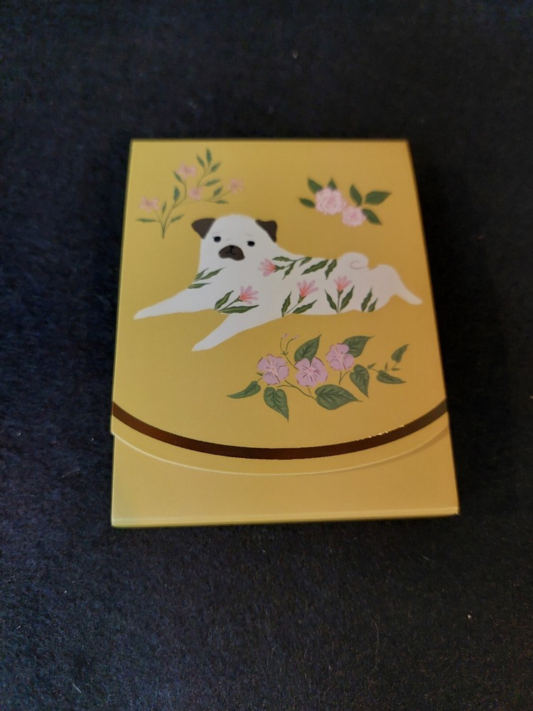 4 Small Dog & Floral Notepads