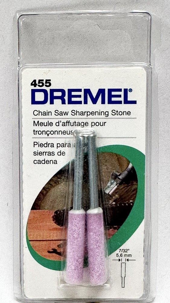 Dremel Chain Saw sharpening stone 455 size 7/32"