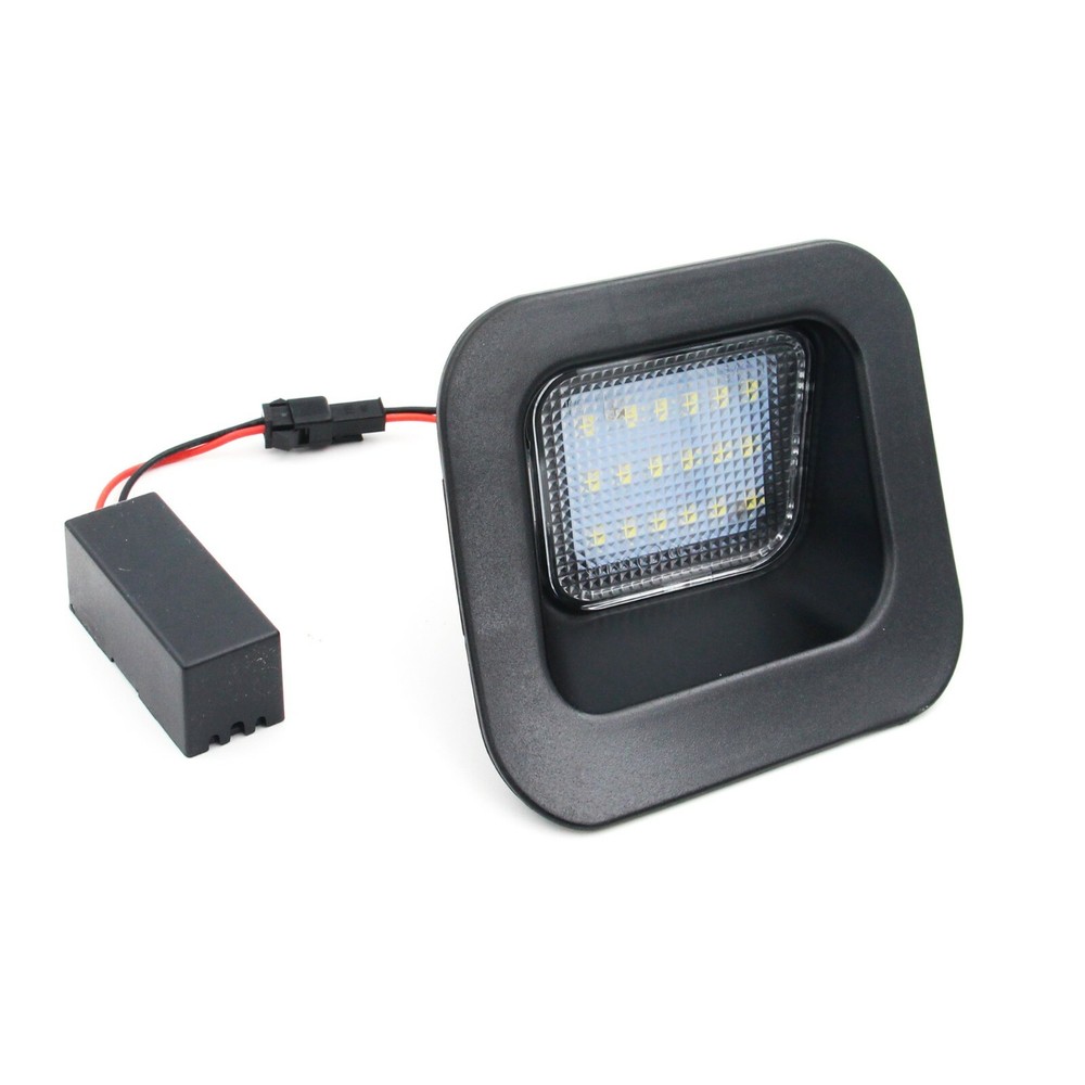 Alla Lighting Super Bright White License Lamp Lens Assembly Tag Bulb Replacement