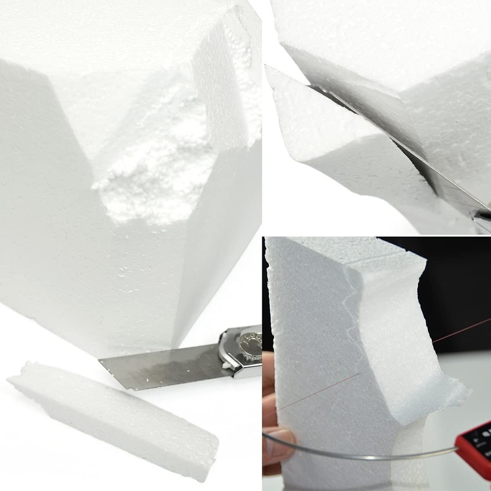 Craft Foam Rectangle Sculpting Block for Crafting, Modeling, Art Projects and...