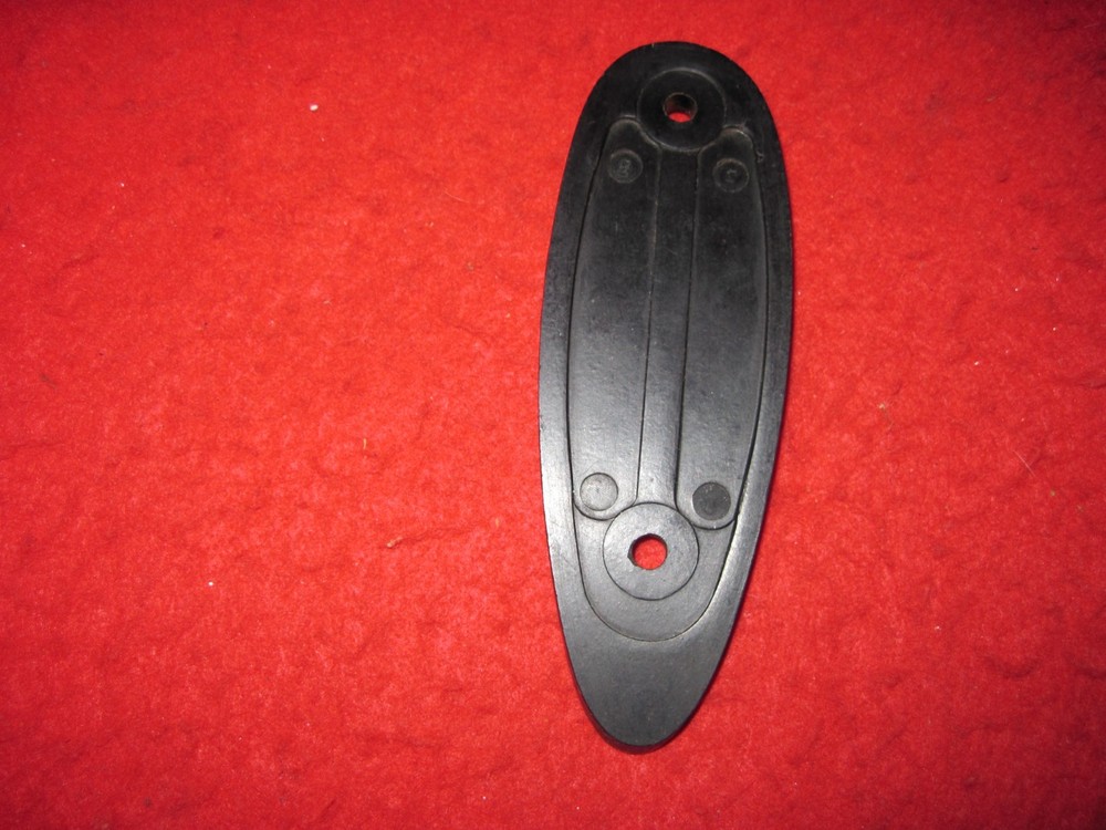 Remington Model 31 Black Plastic Buttplate
