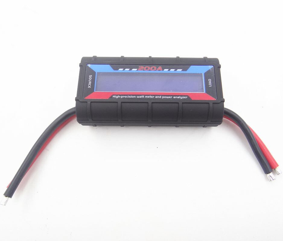 200 Amp Watt Meter Power Analyzer for Solar Panels or Wind Turbines System